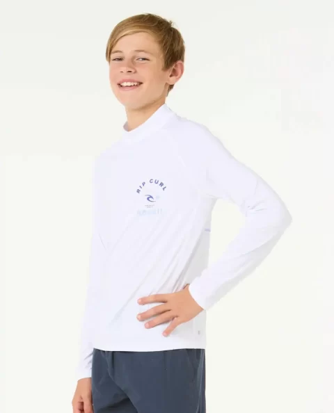 Rip Curl Rash Guards & Vest Kids Island Vibe Upf Long Sleeve - Image 2