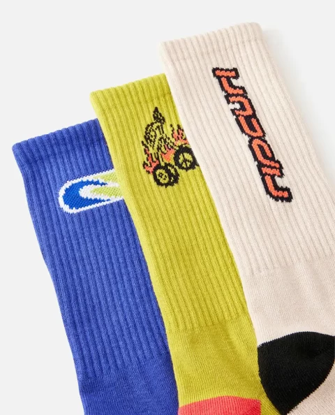 Rip Curl Retro Crew Sock Accessories Mens - Image 2