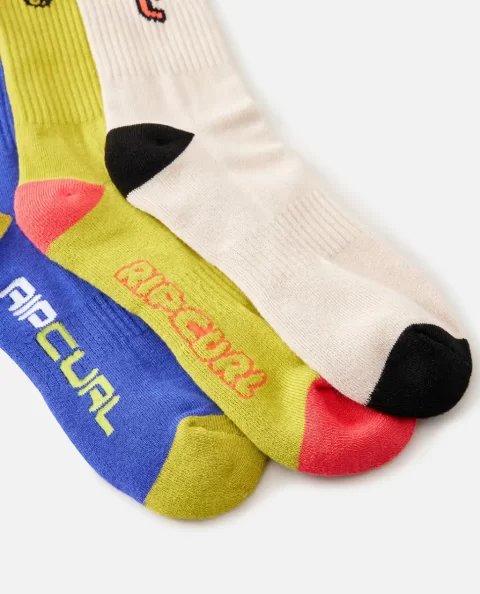 Rip Curl Retro Crew Sock Accessories Mens - Image 3