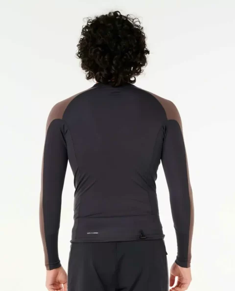 Rip Curl Search Upf Performance Long Sleeve Rash Guard Mens Rash Guards - Image 2