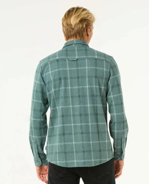 Rip Curl Shirts & Flannels Grid Long Sleeve Shirt Mens - Image 3