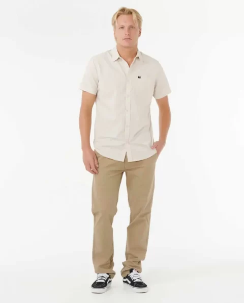 Rip Curl Shirts & Flannels Mens Classic Surf Tech Short Sleeve Shirt - Image 4