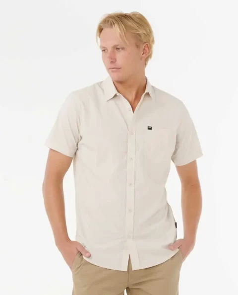Rip Curl Shirts & Flannels Mens Classic Surf Tech Short Sleeve Shirt