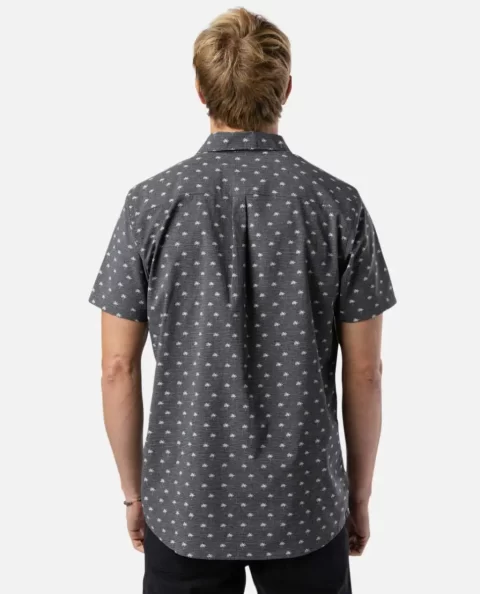 Rip Curl Shirts & Flannels Mens Fun Times Tech Short Sleeve Shirt - Image 2