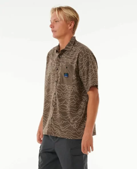 Rip Curl Shirts & Flannels Mens Search Short Sleeve Shirt - Image 2