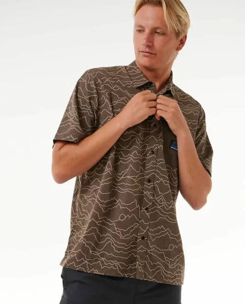 Rip Curl Shirts & Flannels Mens Search Short Sleeve Shirt