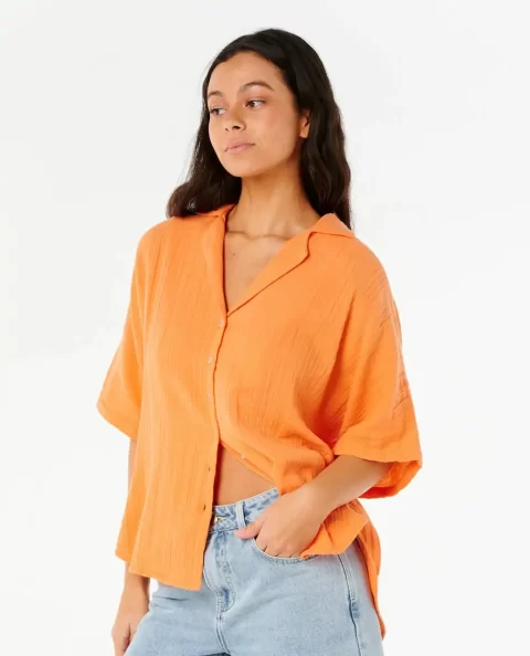 Rip Curl Shirts & Tops Premium Surf Short Sleeve Shirt Women - Image 3