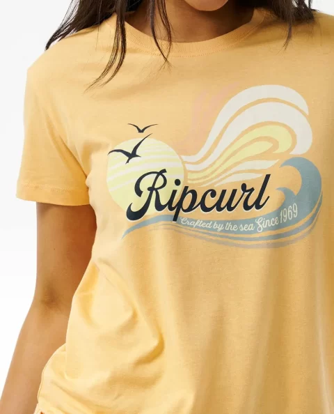 Rip Curl Sun Waves Standard Tee Women Tees & Tanks - Image 5