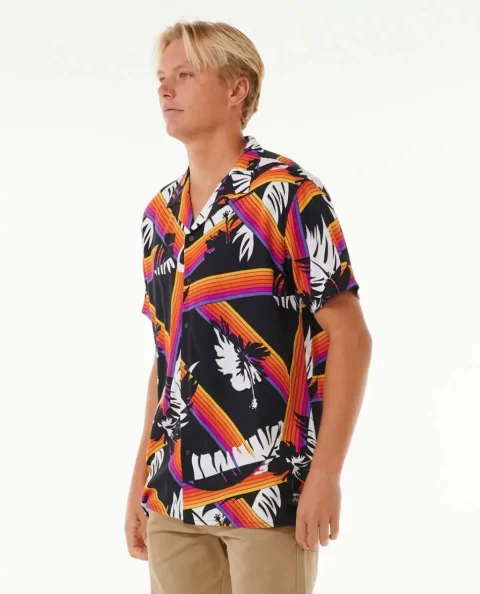 Rip Curl Surf Revival Hoffman Short Sleeve Shirt Mens Shirts & Flannels - Image 2
