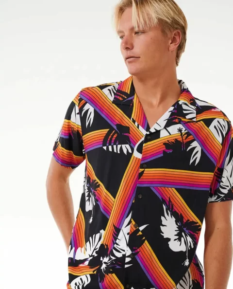 Rip Curl Surf Revival Hoffman Short Sleeve Shirt Mens Shirts & Flannels
