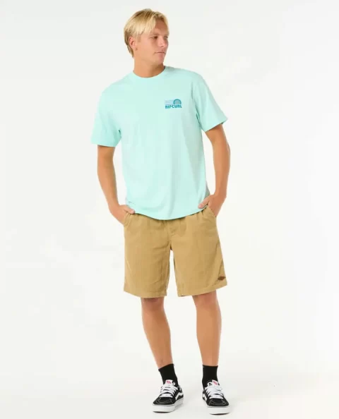 Rip Curl Surf Revival Stacked Tee Tees & Tanks Mens - Image 4