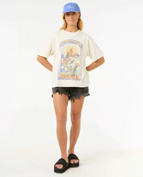 Rip Curl Tees & Tanks Luz Solar Heritage Tee Women - Image 4