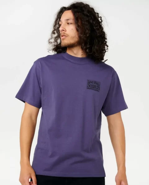 Rip Curl Tees & Tanks Mens Live The Search Tee