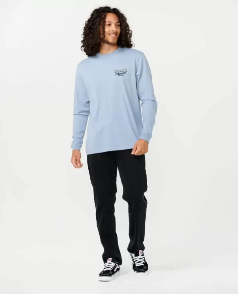Rip Curl Tees & Tanks Mens Shred Til Long Sleeve Tee - Image 4