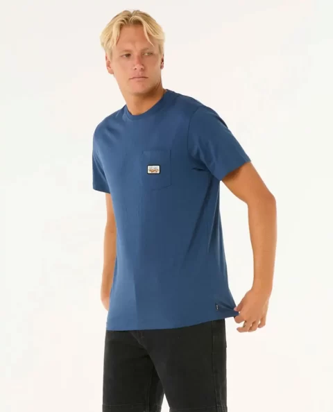 Rip Curl Tees & Tanks Mens Surf Paradise Badge Tee Update - Image 2