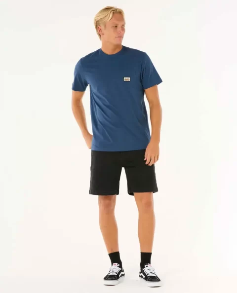 Rip Curl Tees & Tanks Mens Surf Paradise Badge Tee Update - Image 4