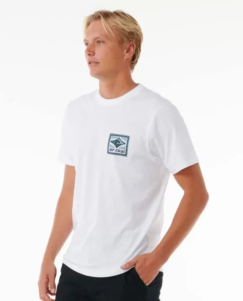 Rip Curl Tees & Tanks Mens Throwback Tee - Image 2