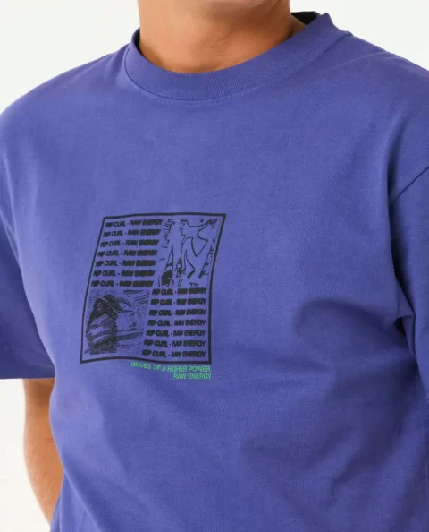 Rip Curl Tees & Tanks Raw Energy Zine Tee Mens - Image 5