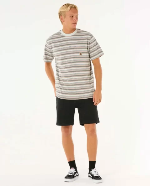 Rip Curl Tees & Tanks Search Stripe Tee Mens - Image 4