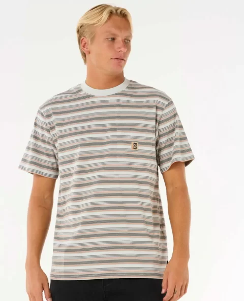 Rip Curl Tees & Tanks Search Stripe Tee Mens