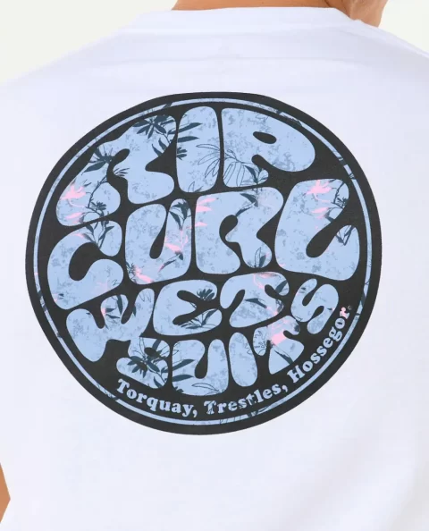 Rip Curl Tees & Tanks Wettie Passage Icon Tee Mens - Image 5
