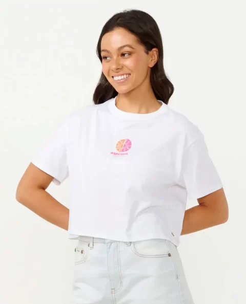 Rip Curl Tees & Tanks Women Calypso Crop Tee - Image 2