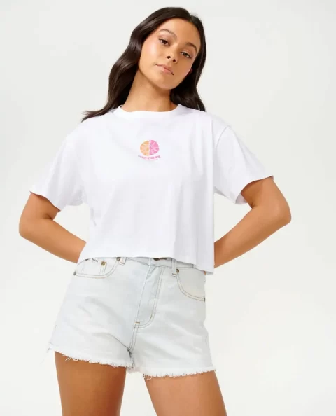 Rip Curl Tees & Tanks Women Calypso Crop Tee