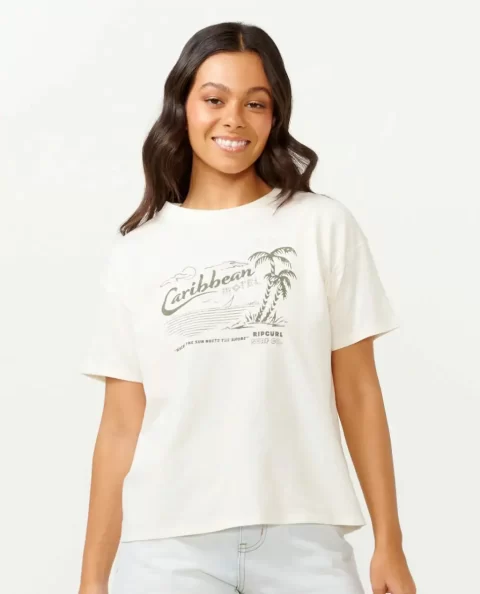Rip Curl Tees & Tanks Women Caribbean Relaxed Tee