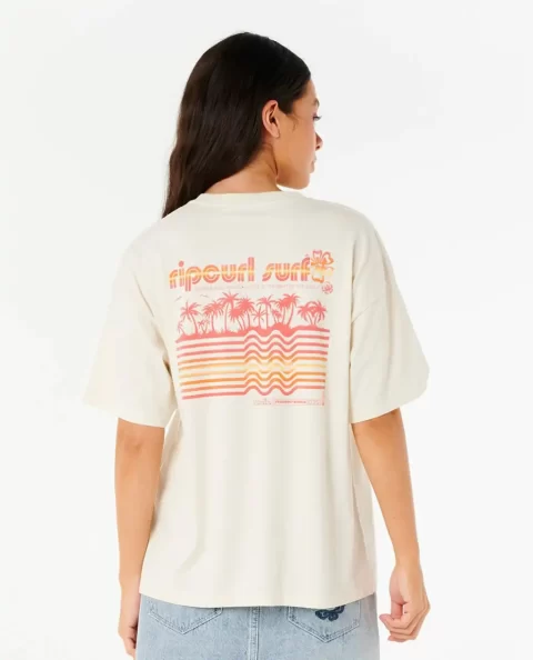 Rip Curl Tees & Tanks Women Neon Isles Heritage Tee - Image 2
