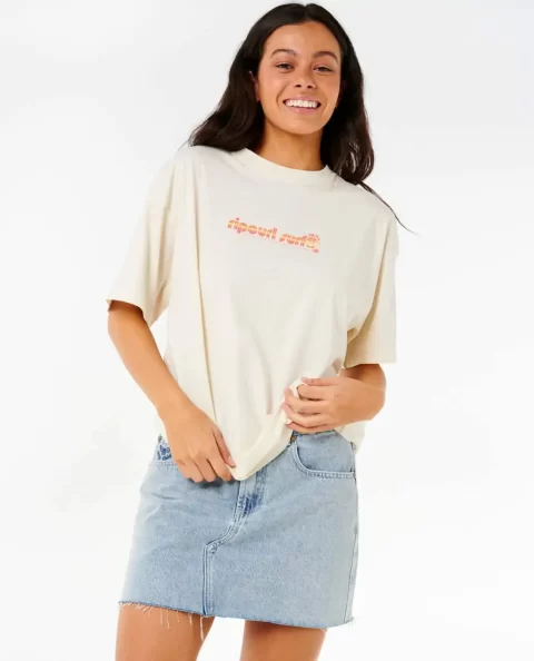 Rip Curl Tees & Tanks Women Neon Isles Heritage Tee