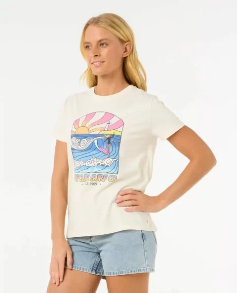 Rip Curl Tees & Tanks Women Stringers Standard Tee - Image 2
