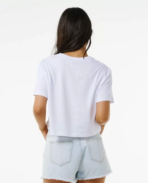 Rip Curl Tees & Tanks Women Sunset Crop Tee - Image 3