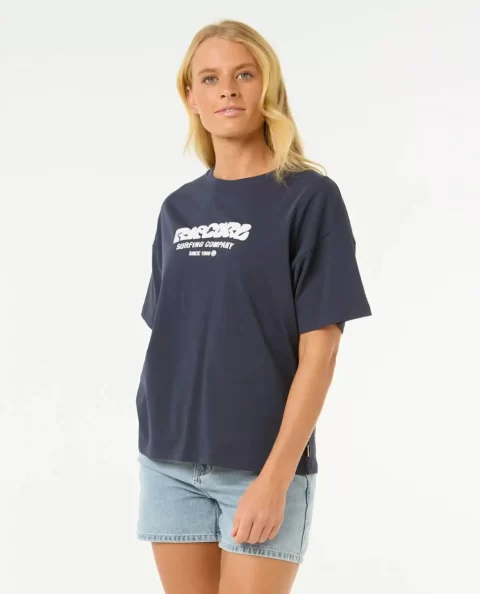 Rip Curl Tees & Tanks Women Surf Puff Relaxed Tee - Image 2