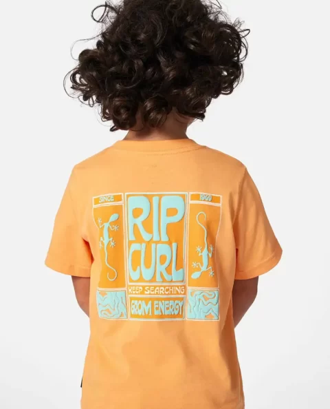 Rip Curl Tops & Tees Grom Energy Logo Tee Kids - Image 2