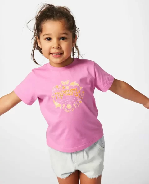 Rip Curl Tops & Tees Kids Rainbow Logo Tee