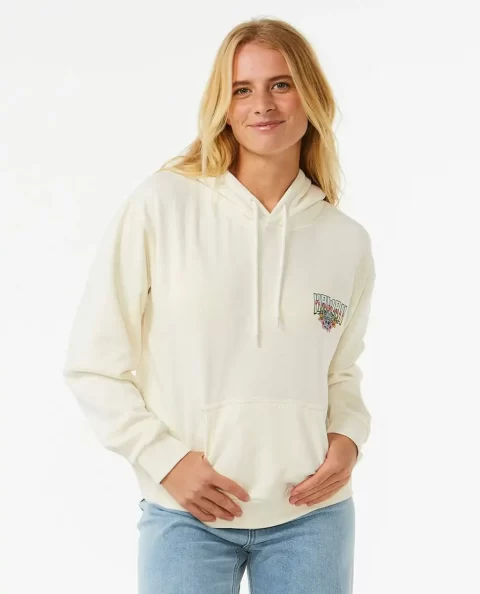 Rip Curl Women Block Party Relaxed Hood Hoodies & Fleece