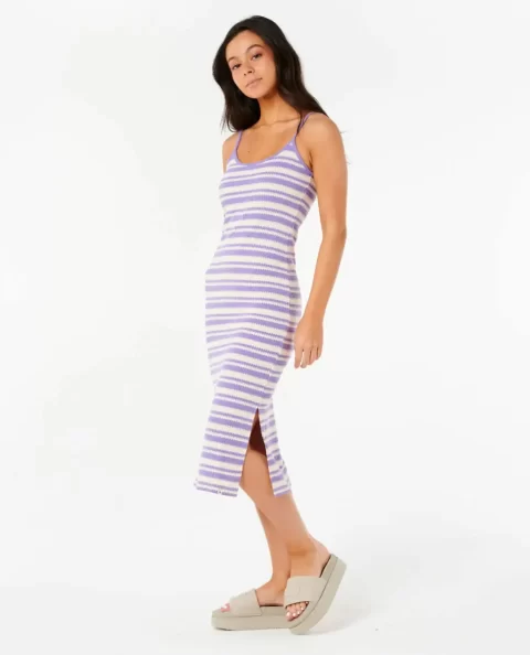 Rip Curl Women Dresses & Rompers Bobbi Stripe Midi Dress - Image 2