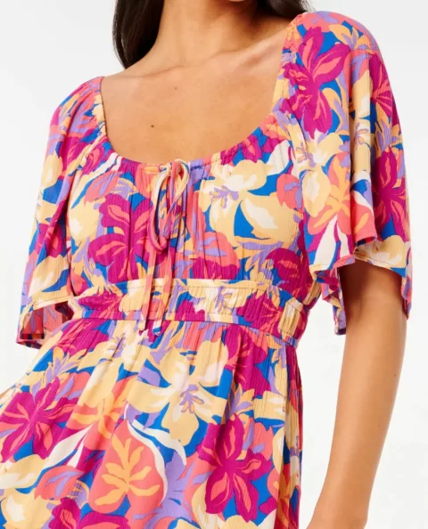 Rip Curl Women Dresses & Rompers Es Vedra Mini Short Sleeve Dress - Image 5