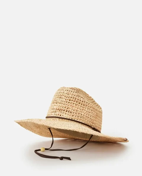 Rip Curl Women Hats & Beanies Crushable Straw Cowgirl Hat - Image 4