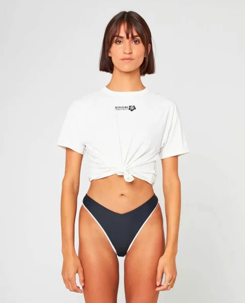 Rip Curl Women Hibiscus Surflite Upf50  Rash Guard Rash Guards