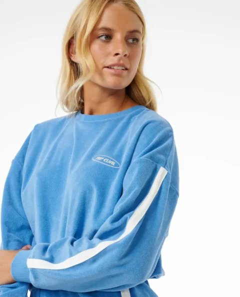 Rip Curl Women High Tide Terry Crew Hoodies & Fleece