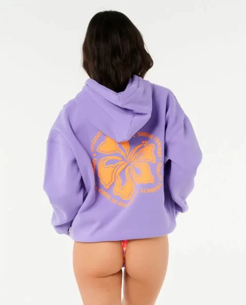 Rip Curl Women Hoodies & Fleece Hibiscus Heritage Hood - Image 2