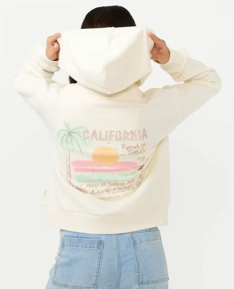 Rip Curl Women Hoodies & Fleece Sun To Sea Relaxed Hood - Image 3