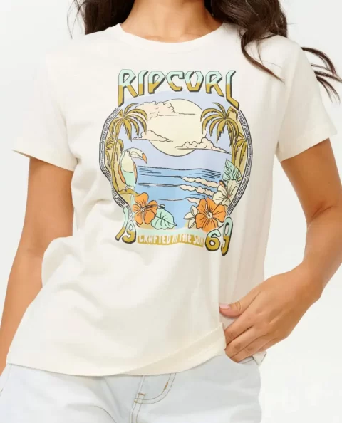 Rip Curl Women Spirit Standard Tee Tees & Tanks - Image 5