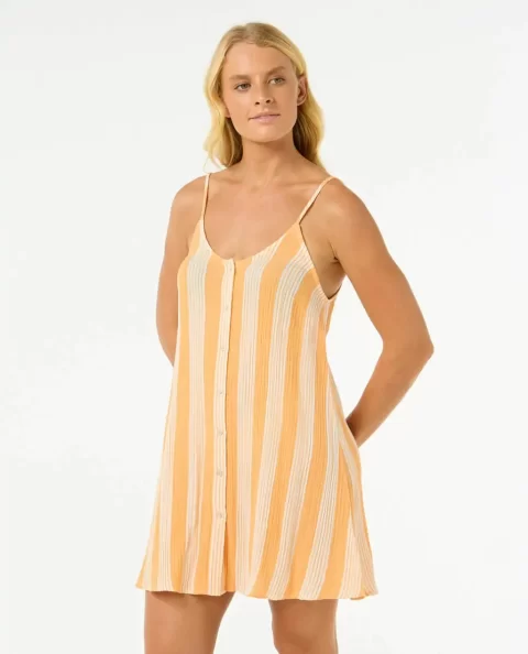 Rip Curl Women Swimwear Premium Surf Stripe Cover Up Dress - Image 2
