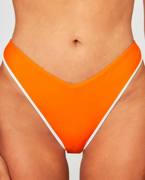 Rip Curl Women Victoria Vergara 80'S Hi Leg Skimpy Coverage Bikini Bottom Bikini Bottoms - Image 4
