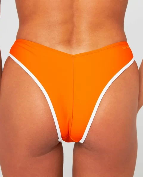 Rip Curl Women Victoria Vergara 80'S Hi Leg Skimpy Coverage Bikini Bottom Bikini Bottoms - Image 5