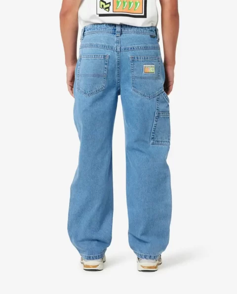 Rip Curl X Abrand A5 Baggy Jeans Larry Pants Mens - Image 4