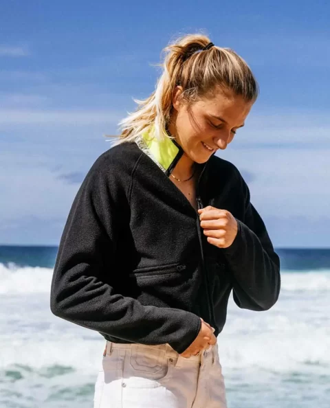 Rip Curl X Abrand Fleece Jacket Women Hoodies & Fleece