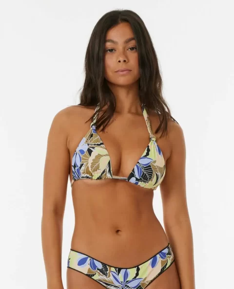 Riptide Sliding Triangle Bikini Top Women Bikini Tops Rip Curl